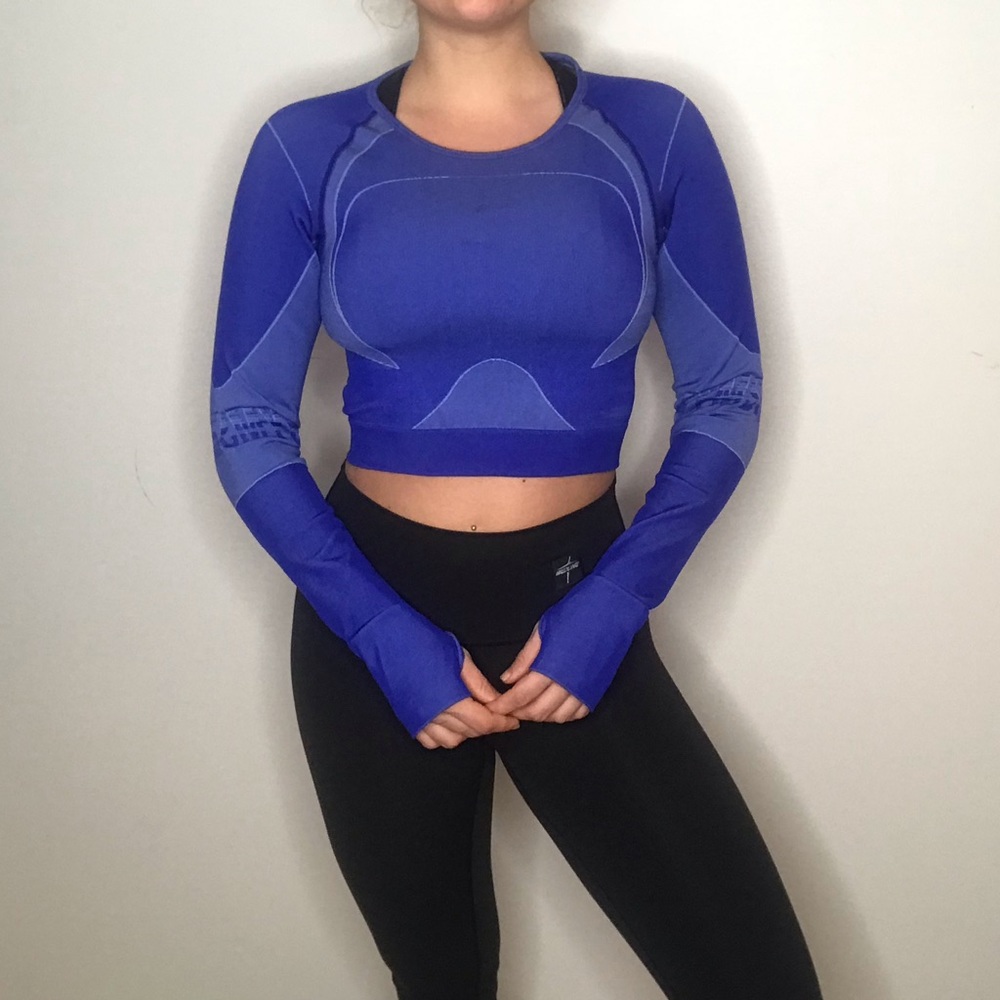 Gymshark Turbo Seamless Crop Top